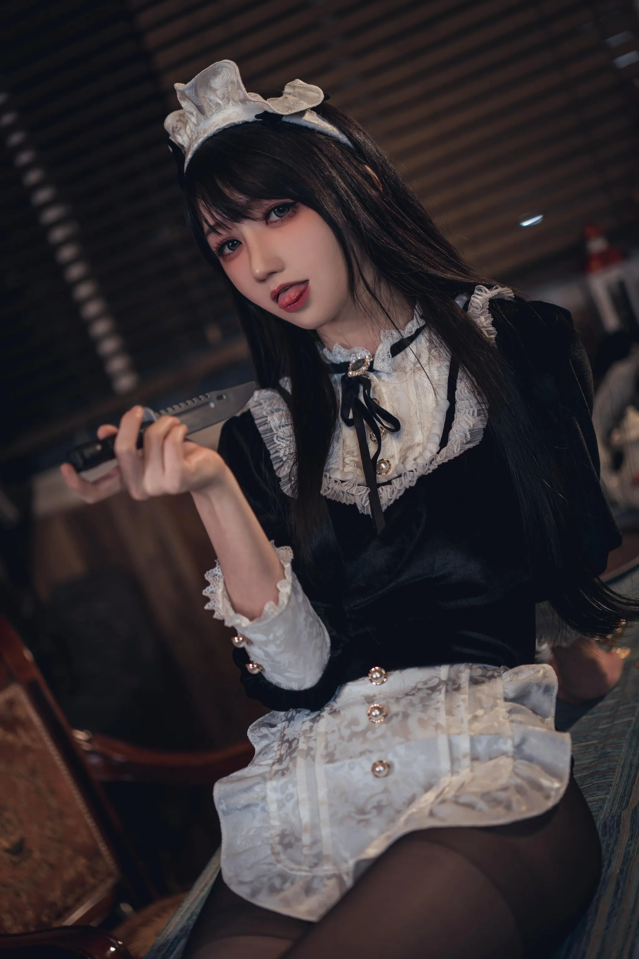 抖个姬灵 – NO.003 舰长 女仆 [16P]插图